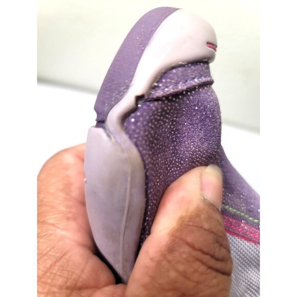 Plae Camille Girl Sparkle Purple & Pink Winter Boots & Closure Size 9 - Picture 11 of 12